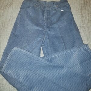 Blue light corduroy Wrangler jeans